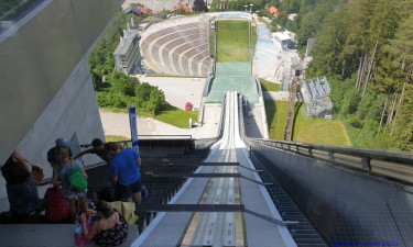 KAC Dornbirn Ausflug Innsbruck 2019 Berg Isel Schanze
